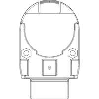 Adaptateur de casque de s&eacute;curit&eacute; pour serre-t&ecirc;tes VeriShield de Howard Leight Quali-T-Solutions