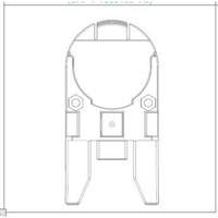 Adaptateur de casque de s&eacute;curit&eacute; pour serre-t&ecirc;tes VeriShield de Howard Leight Quali-T-Solutions