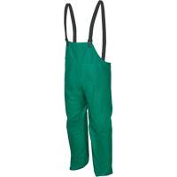 Pantalons imperm&eacute;ables avec limite dinflammabilit&eacute; Dominator, Grand, Polyester/PVC, Vert Quali-T-Solutions