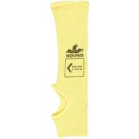 Safety Cut Pro Single-Ply Cut Resistant Sleeve, Kevlar&reg;, 10", ASTM ANSI Level A2, Yellow Quali-T-Solutions
