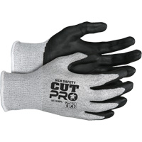 Safety Cut Pro Cut Resistant Gloves, Size Large, 13 Gauge, Bi-Polymer Coated, HPPE Shell, ASTM ANSI Level A7 Quali-T-Solutions