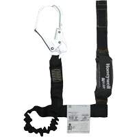 Miller&reg; Arc-Rated Shock-Absorbing Lanyard, 6', Scaffold Hook Center, Choke-Off Loop Leg Ends, Kevlar&reg; Quali-T-Solutions