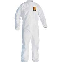 KleenGuard KGA300 Coveralls, 4X-Large, White, Microporous Quali-T-Solutions