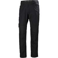 Oxford Service Pants, Poly-Cotton, Black, Size 30, 30 Inseam Quali-T-Solutions