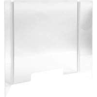 Countertop Safety Shield, 24-3/8" W x 31-3/4" H Quali-T-Solutions