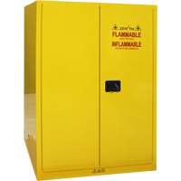 Armoire pour produits inflammables, 90 gal., 2 Porte(s), 43" La x 66" h x 34" p Quali-T-Solutions