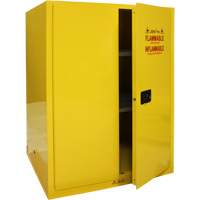 Armoire pour produits inflammables, 90 gal., 2 Porte(s), 43" La x 66" h x 34" p Quali-T-Solutions