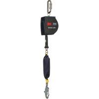 Cordage de s&eacute;curit&eacute; autor&eacute;tractable allong&eacute; Nano-Lok, 15', Acier inoxydable, Pivotant Quali-T-Solutions