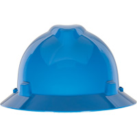 Casque de s&eacute;curit&eacute; &agrave; fente et bordure compl&egrave;te V-Gard, Suspension &agrave; douille, Non ventil&eacute; Quali-T-Solutions
