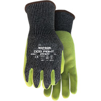 Stealth Dog Fight Cut Resistant Gloves, Size Medium, Nitrile Coated, Glass Fibre/HPPE/Nylon/Stainless Steel Shell, ASTM ANSI Level A5 Quali-T-Solutions