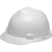 Casque de s&eacute;curit&eacute; avec rainures GREEN V-Gard, R&eacute;pond aux normes CSA type 1, Suspension Rochet Quali-T-Solutions