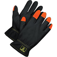 Gants de conducteur Deny, 3T-Grand, Paume en Cuir fleur de ch&egrave;vre Quali-T-Solutions