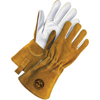 Gants de soudage &agrave; l'arc TIG, Cuir fleur de ch&egrave;vre, Taille T-Grand Quali-T-Solutions