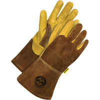 Gants pour soudeur, Cuir fleur de vache, Taille 2T-Grand Quali-T-Solutions