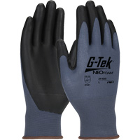 G-Tek&reg; NeoFoam&reg; Seamless Knit Coated Gloves, X-Small, Polyurethane Coating, 15 Gauge, Nylon Shell Quali-T-Solutions