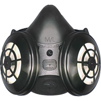Comfort-Air&reg; 400Nx Black Half Mask without Exhalation Valve N95 Kit, Elastomer/Rubber, Small/Medium Quali-T-Solutions