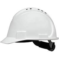 North&reg; Short Brim Hardhat, Meets CSA Type 1, Ratchet Suspension, Vented Quali-T-Solutions