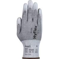 Gants r&eacute;sistants aux coupures 11-755  Hyflex, Taille 6, Calibre 18, Rev&ecirc;tement Polyur&eacute;thane, Enveloppe en Polyester/PEHP/Tungst&egrave;ne/Spandex, ASTM ANSI niveau A5/EN 388 niveau E Quali-T-Solutions