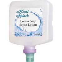 Savon moussant Clearly Lotion Kool Splash, Cr&egrave;me, 1000 ml, Sans parfum Quali-T-Solutions