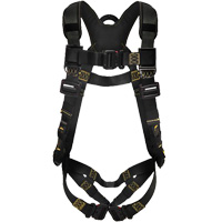 Nylon Arc Flash Harness, CSA Certified, Class AR, X-Large, 352 lbs. Cap. Quali-T-Solutions