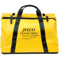 Vinyl Coated Drag Bag, Nylon, Black/Yellow Quali-T-Solutions