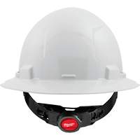 Full Brim Hardhat, Meets CSA Type 1, Ratchet Suspension, Non-Vented Quali-T-Solutions