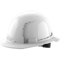 Full Brim Hardhat, Meets CSA Type 1, Ratchet Suspension, Vented Quali-T-Solutions