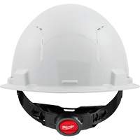 Casque de s&eacute;curit&eacute; &agrave; bordure avant, CSA type 1, Suspension Rochet, Ventil&eacute; Quali-T-Solutions