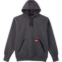 Chandail &agrave; capuchon lourd, Hommes, Petit, Gris Quali-T-Solutions