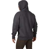 Chandail &agrave; capuchon lourd, Hommes, Petit, Gris Quali-T-Solutions
