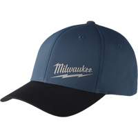 Casquette ajust&eacute;e Workskin, Bleu, Poly-coton Quali-T-Solutions