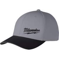 Casquette ajust&eacute;e Workskin, Gris, Poly-coton Quali-T-Solutions