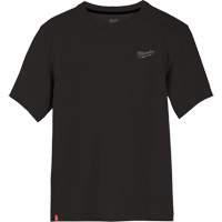 Hybrid Work Tee Shirt, Men's, Small, Black Quali-T-Solutions