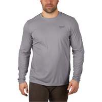 Chandail l&eacute;ger Workskin, Hommes, Petit, Gris Quali-T-Solutions