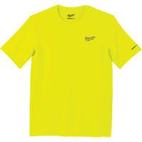 Chandail l&eacute;ger &agrave; haute visibilit&eacute; Workskin, Hommes, Petit, Jaune Quali-T-Solutions