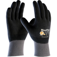 ATG MaxiFlex&reg; Ultimate Touchscreen Compatible Gloves, Large, Nitrile Coating, 15 Gauge, Nylon/Elastane Shell Quali-T-Solutions