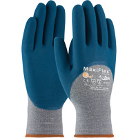 ATG MaxiFlex&reg; Comfort Seamless Knit Gloves, Large, Nitrile Coating, 15 Gauge, Nylon Shell Quali-T-Solutions