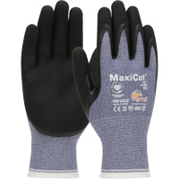 ATG MaxiCut&reg; Oil Cut-Resistant Gloves, Size Large, 15 Gauge, Nitrile Coated, Engineered Yarn Shell, ASTM ANSI Level A3/EN 388 Level 4/EN 388 Level C Quali-T-Solutions