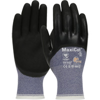 ATG MaxiCut&reg; Oil Cut-Resistant Gloves, Size Large, 15 Gauge, Nitrile Coated, Engineered Yarn Shell, ASTM ANSI Level A3/EN 388 Level 4/EN 388 Level C Quali-T-Solutions