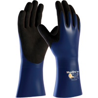ATG MaxiDry&reg; Plus Chemical & Cut Resistant Gloves, Large, Nitrile Coating, Nylon/Elastane Shell Quali-T-Solutions