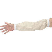 Sleeves, 18", Cotton, White Quali-T-Solutions