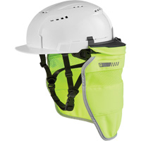 Pare-soleil Bolt, Jaune lime haute visibilit&eacute; Quali-T-Solutions