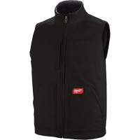 Veste doubl&eacute;e en sherpa ultra-r&eacute;sistante, Hommes, Petit, Noir Quali-T-Solutions