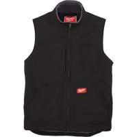 Veste doubl&eacute;e en sherpa ultra-r&eacute;sistante, Hommes, Petit, Noir Quali-T-Solutions