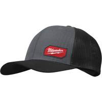 Casquette &agrave; patte pressionn&eacute;e GridIron, Gris, Nylon/Poly-coton Quali-T-Solutions