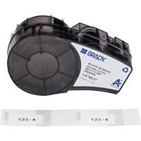 Aggressive Adhesive Multi-Purpose Labels with Ribbon, Black Quali-T-Solutions