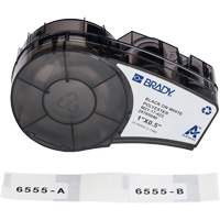 Harsh Environment Multi-Purpose Labels with Ribbon, Black Quali-T-Solutions