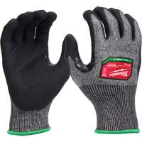 High-Dexterity Dipped Gloves, Size Small, 18 Gauge, Nitrile Coated, Polyethylene Shell, ASTM ANSI Level A6/EN 388 Level F Quali-T-Solutions