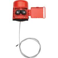 Verrou de soupape sans poign&eacute;e avec c&acirc;ble, Type Sph&eacute;rique/Vanne Quali-T-Solutions