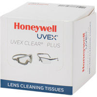 Serviette pour lentilles Uvex Clear Plus, 4,125" x 3,96" Quali-T-Solutions